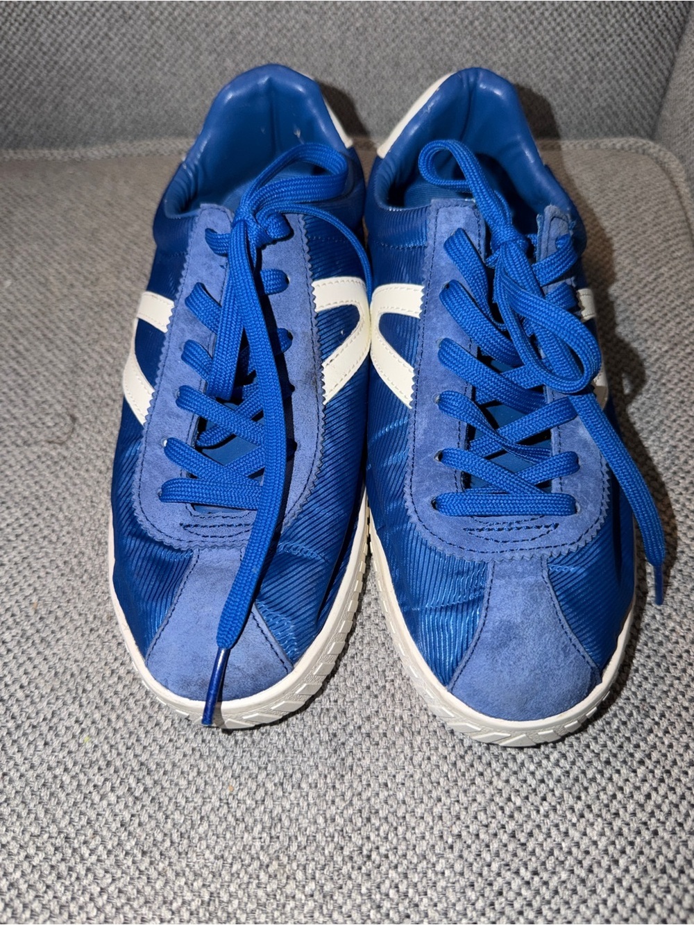 Tretorn Camden Blue and White Women's Sneakers